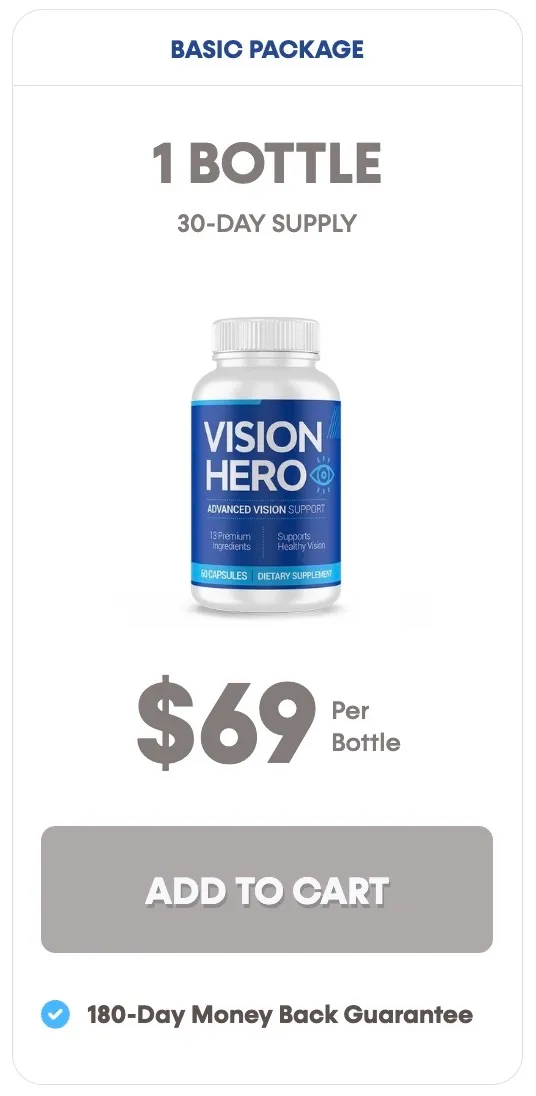 Vision Hero 1 bottle